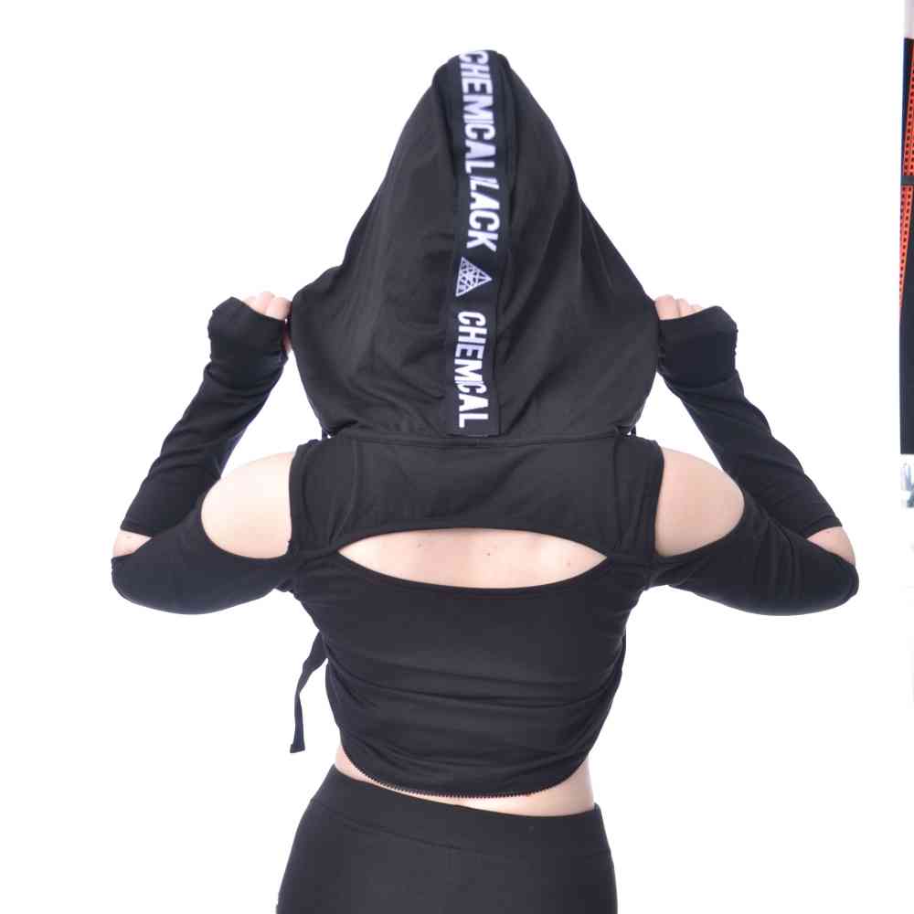 Chemical Black - CYBELE Crop top - Noir